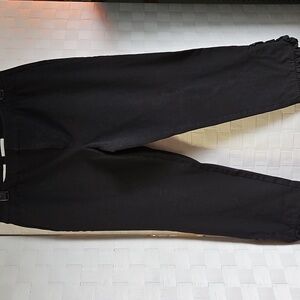 Charter Club Black Slim Crop Pants